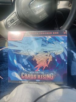 Pokemon Card Game: mega evolution chaos rising