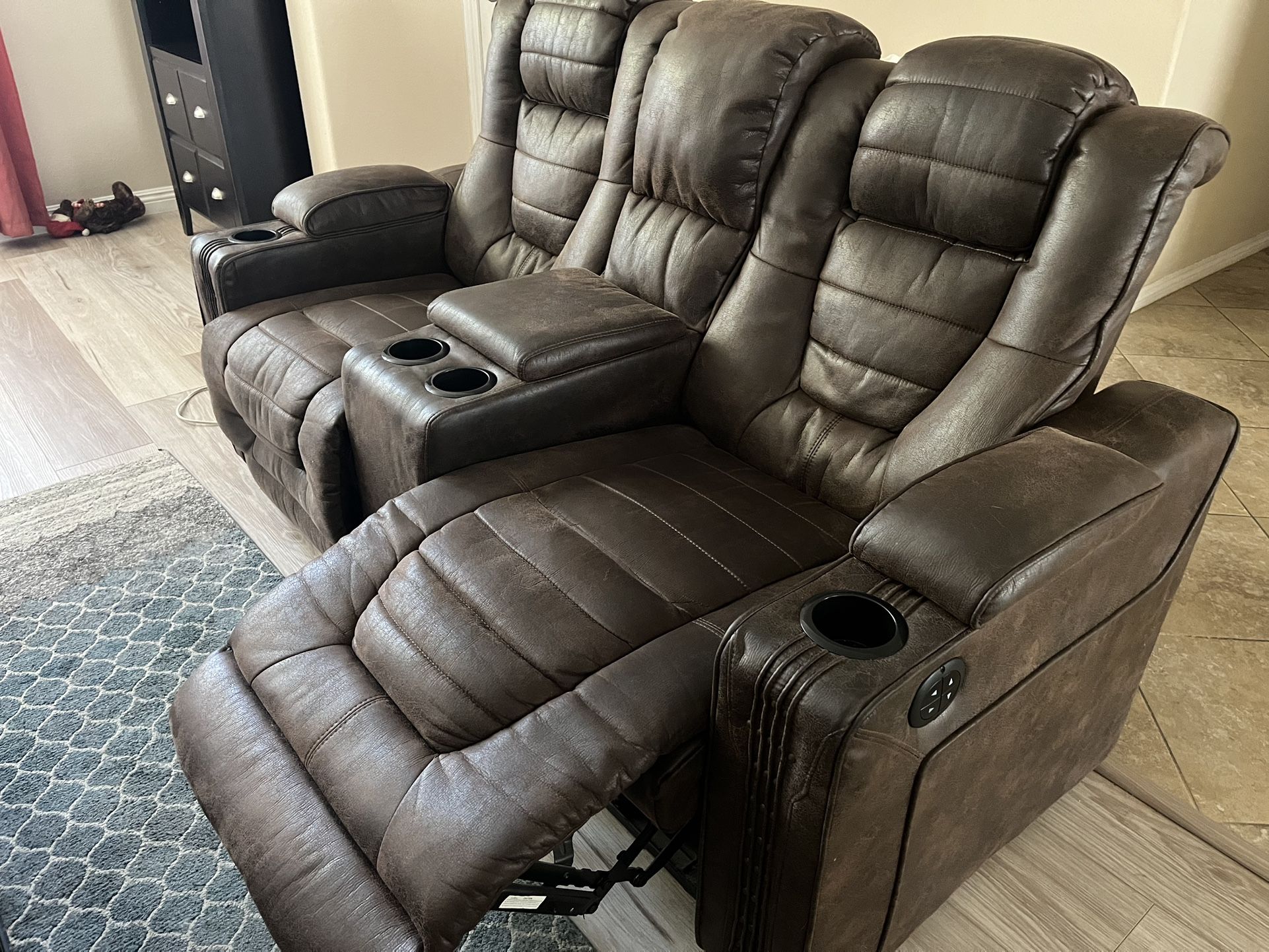 Reclining Couch Sofa And Loveseat