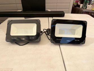 Pair of Onfuru 60W IP66 LED flood lights