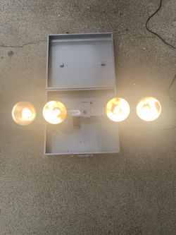 Photo copy station lights