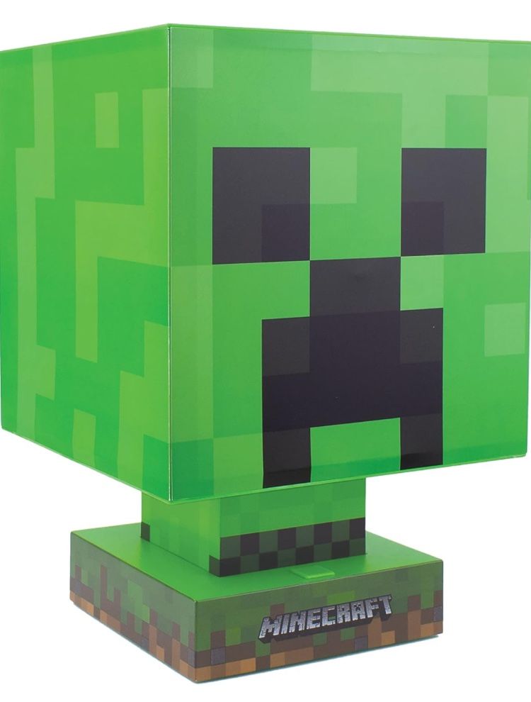 Minecraft Creeper 3 Mode Light 10.5”x 7”x 7” -New