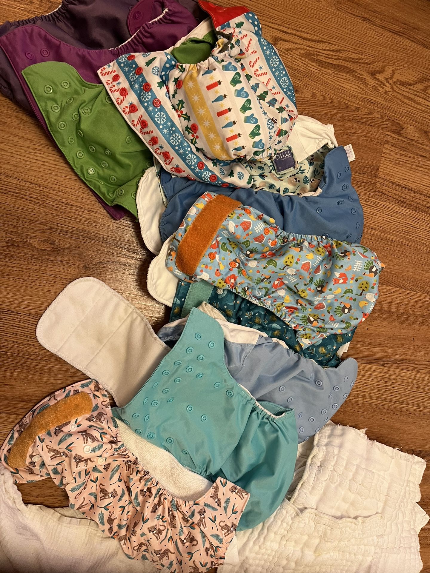 Assorted Cloth Diapers