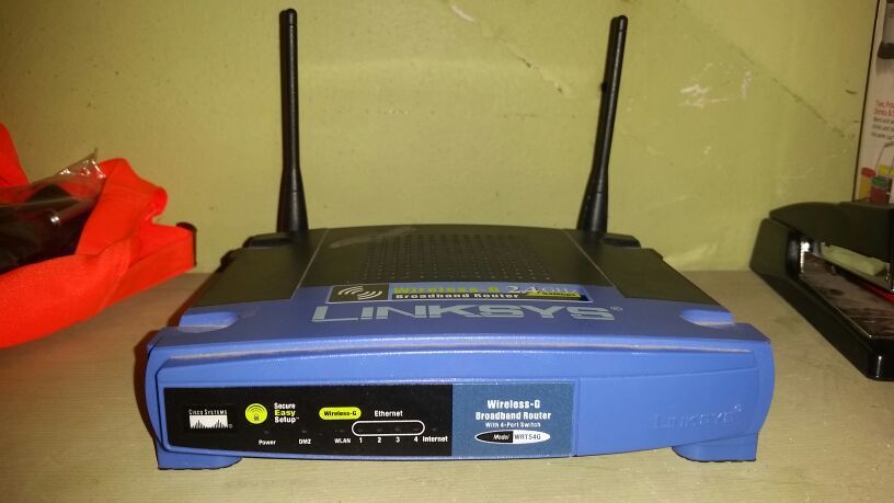 Linksys 2.4 GHz Wireless G Router
