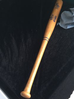 Dodgers wood bat size 6
