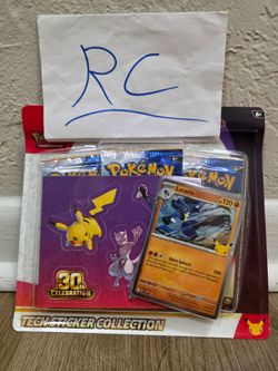 (1) Pokemon 30th Celebration Sticker Collection