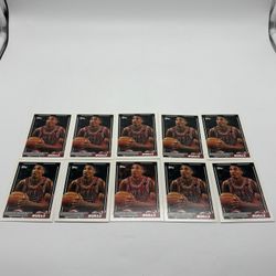 1992-93 Topps Scottie Pippen #389 Lot Of 10 Cards