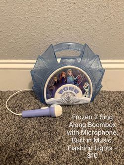 Frozen sing along toy