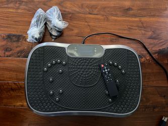 Vibration workout plate