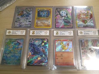$40 each SINGLES/GRADED vintage/modern shadowless,full arts,slabs,gifts,etc