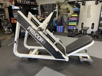 PRECOR LEG PRESS🔹WORKOUT FITNESS SPORTS GYM EQUIPMENT 