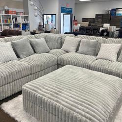 Sectional Ottoman $2050 Clearance 👈👈👈