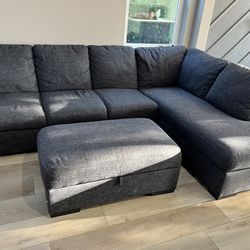 5 Seat Sectional Sofa With Ottoman