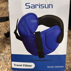  Sarisun Travel Pillow With Eye Mask