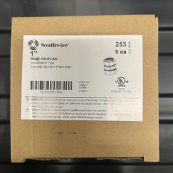 1” Rigid Compression Couplings