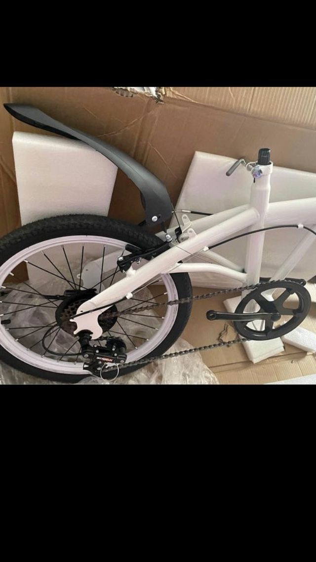 sunrun foldable bike white zheng he tpi 27