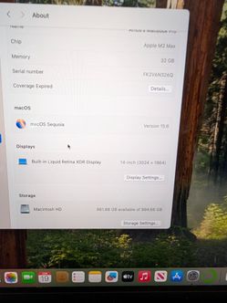 Apple MacBook Pro 14" (M2 Max, 32GB RAM, 1TB SSD)
