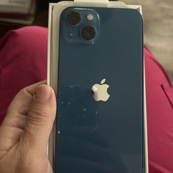 Blue Iphone 13 