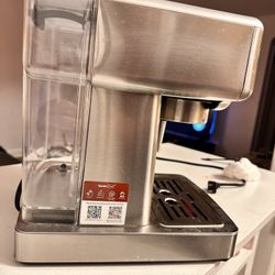 GeekChef Stainless Steel Espresso Machine – Great Condition 