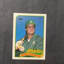 Jose Canseco 1989 Topps #500