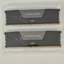 CORSAIR VENGEANCE RGB DDR5 32GB (2x16GB) DDR5 6000MHz  AMD EXPO Intel XMP iCUE Compatible