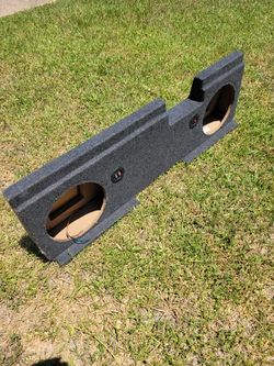 Rhinobox Gm25 2x 12" Enclosure Chevy Silverado Gmc Sierra