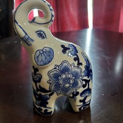 Vintage Porcelain Elephant 