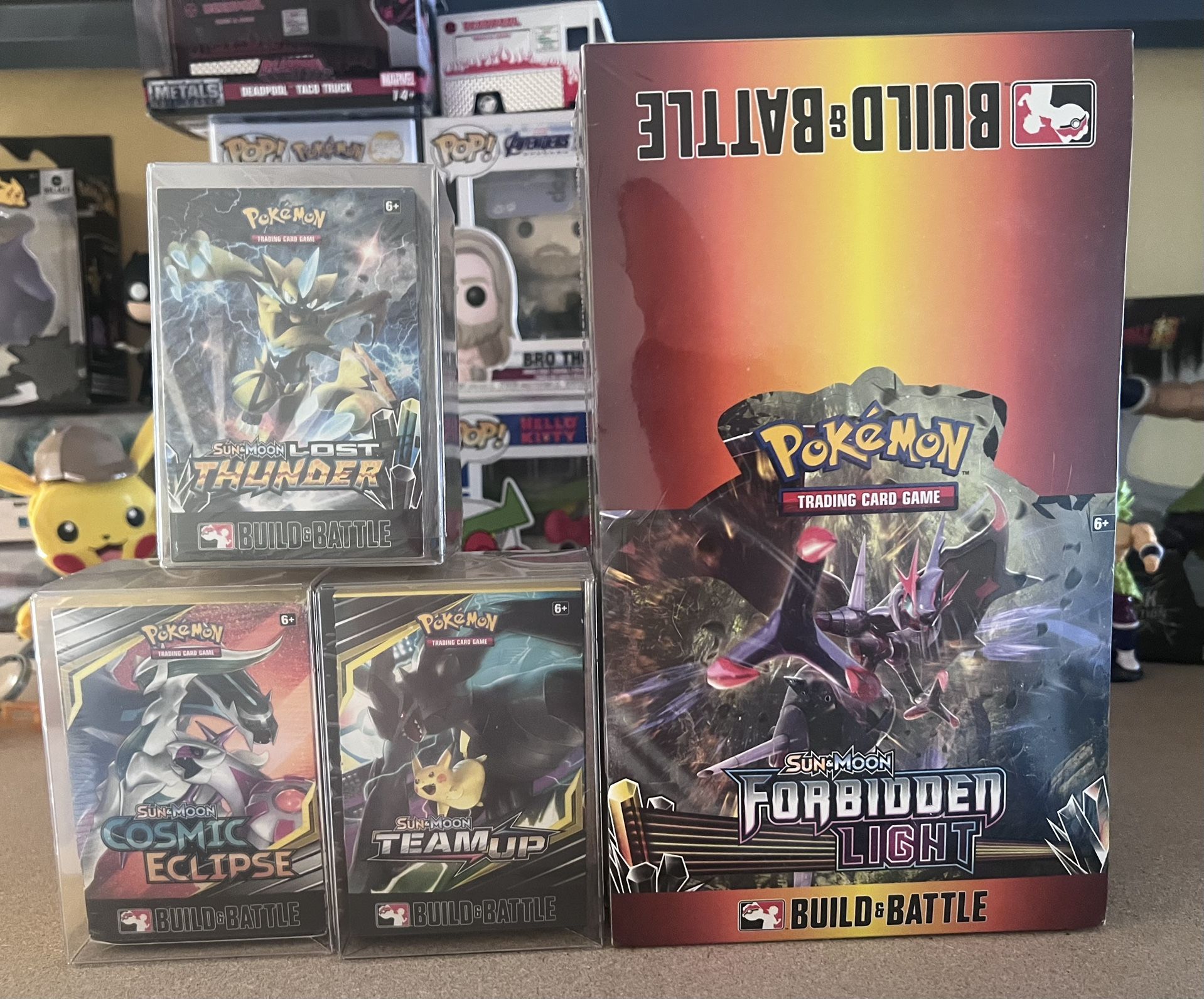 Pokemonq Prerelease Build & Battle Sun & Moon LOT