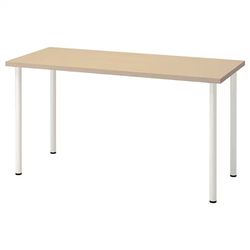 Ikea MÅLSKYTT Desk w/ ADILS Legs