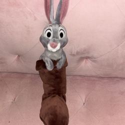 DISNEY STORE EXCLUSIVE SLEEPING BEAUTY BUNNY IN PRINCES BOOT