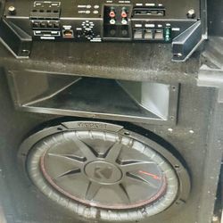 Subwoofers 12s with amplifier