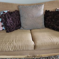 Plunkett Solid Wood Couch. Original Price 3000. Barely Used