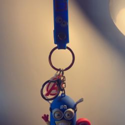 captain America Minion Keychain 