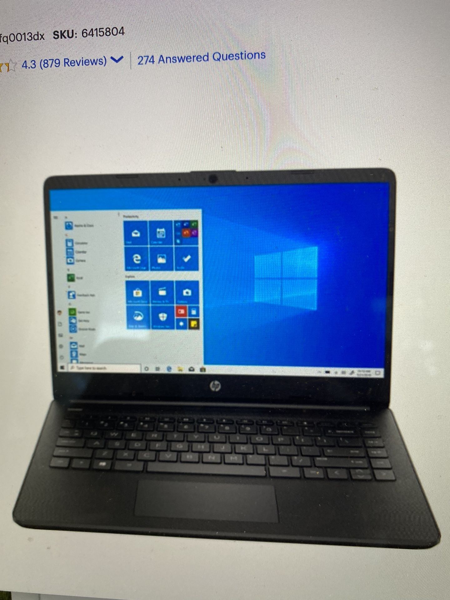 HP notebook 15 B5121 laptop