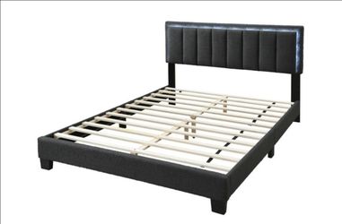 Queen Bed Frame With Mattress
