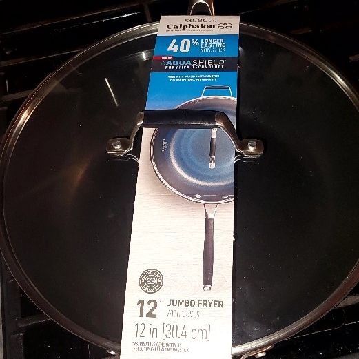 Select By Calphalon With Aquashield Nonstick 12 Jumbo Fry Pan