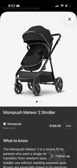 Baby stroller new