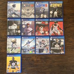 Madden and NBA 2k Lot