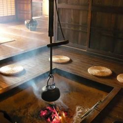 Antique 57" JIZAI KAGI HEARTH KETTLE HOOK