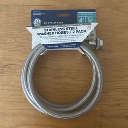 Stainless Steel Washer Hoses/ 2 Pack