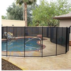 Pool safety fence - 50’ Brown With locking Gate- Negotiable