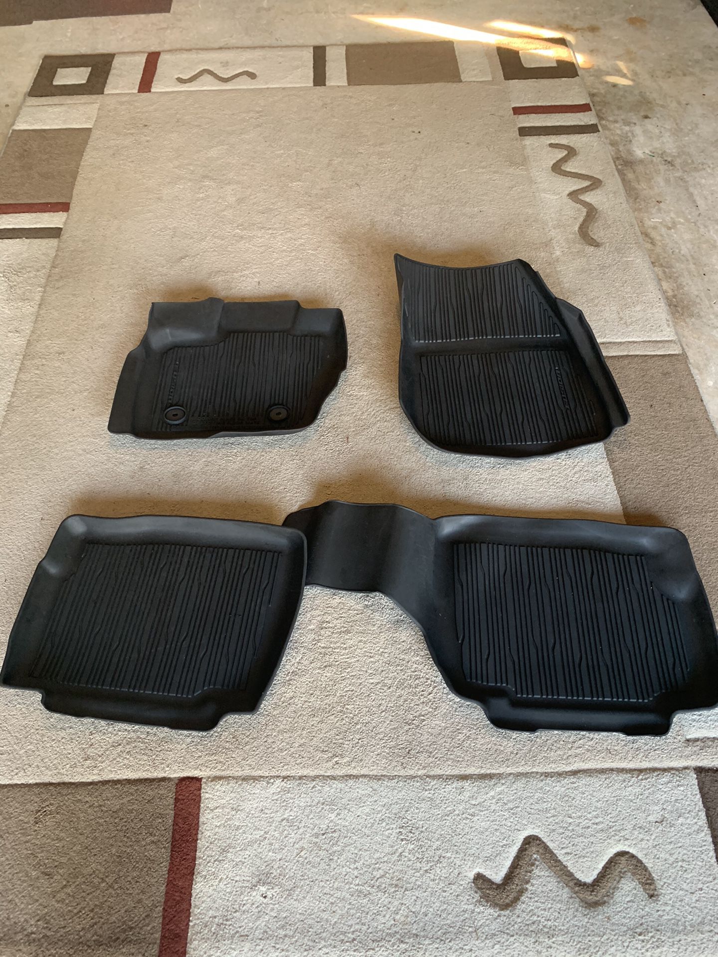 All weather mats for Ford Fusion