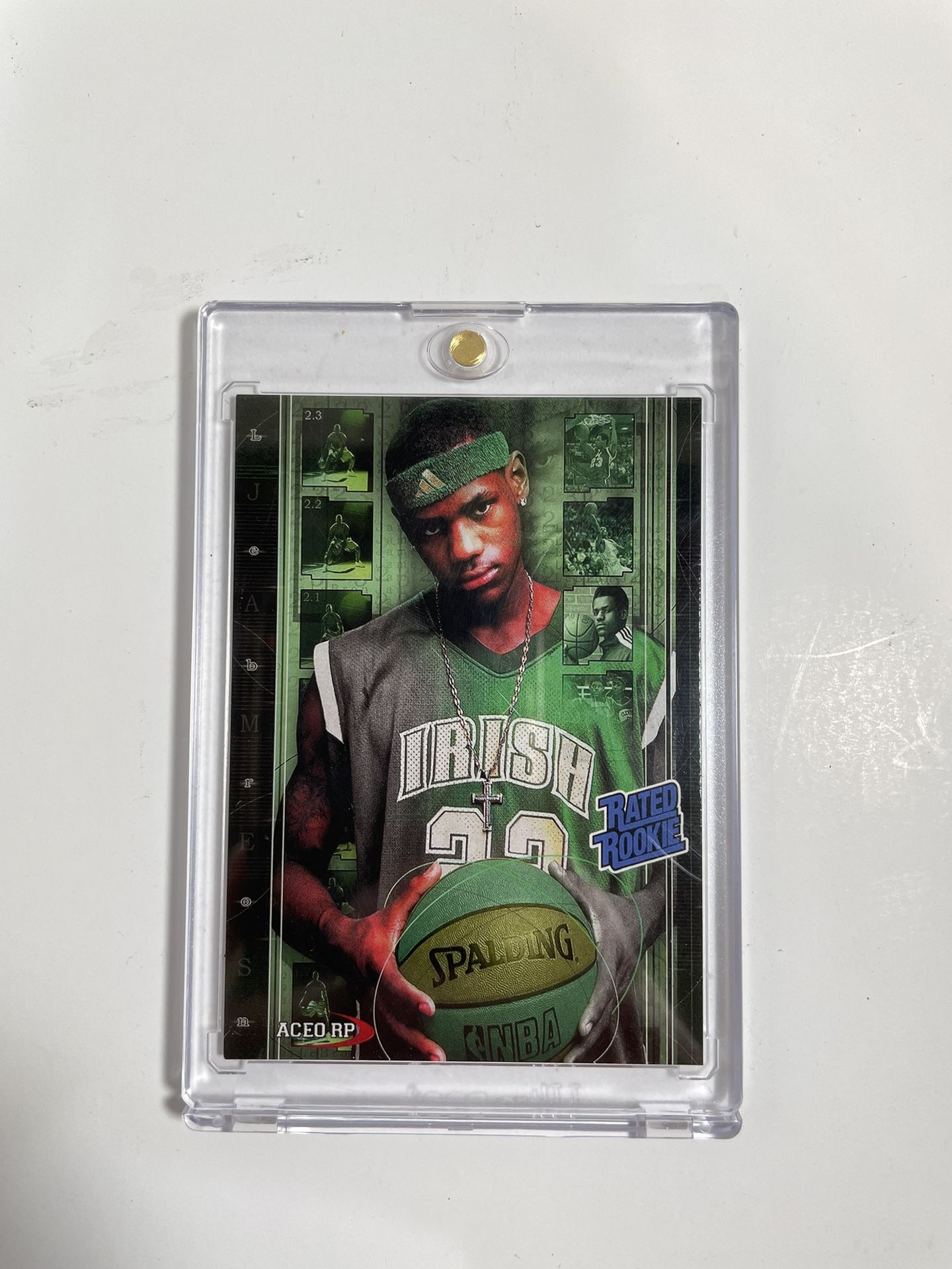 Lebron James Rated Rookie HS Card