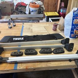 Thule Roof Rack + Inno Bike Rack (Complete Setup w/ Locks & Key)
