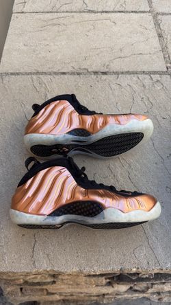New Nike air Foamposite one copper shoes Men’s 7.5, Women’s 9