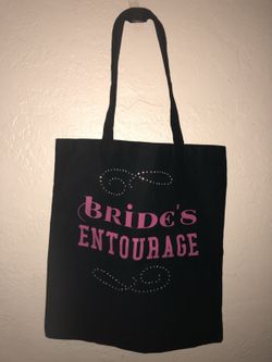 Bridal party tote bag