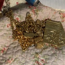 A Pile Of Gold Plated For Gold Recovery 