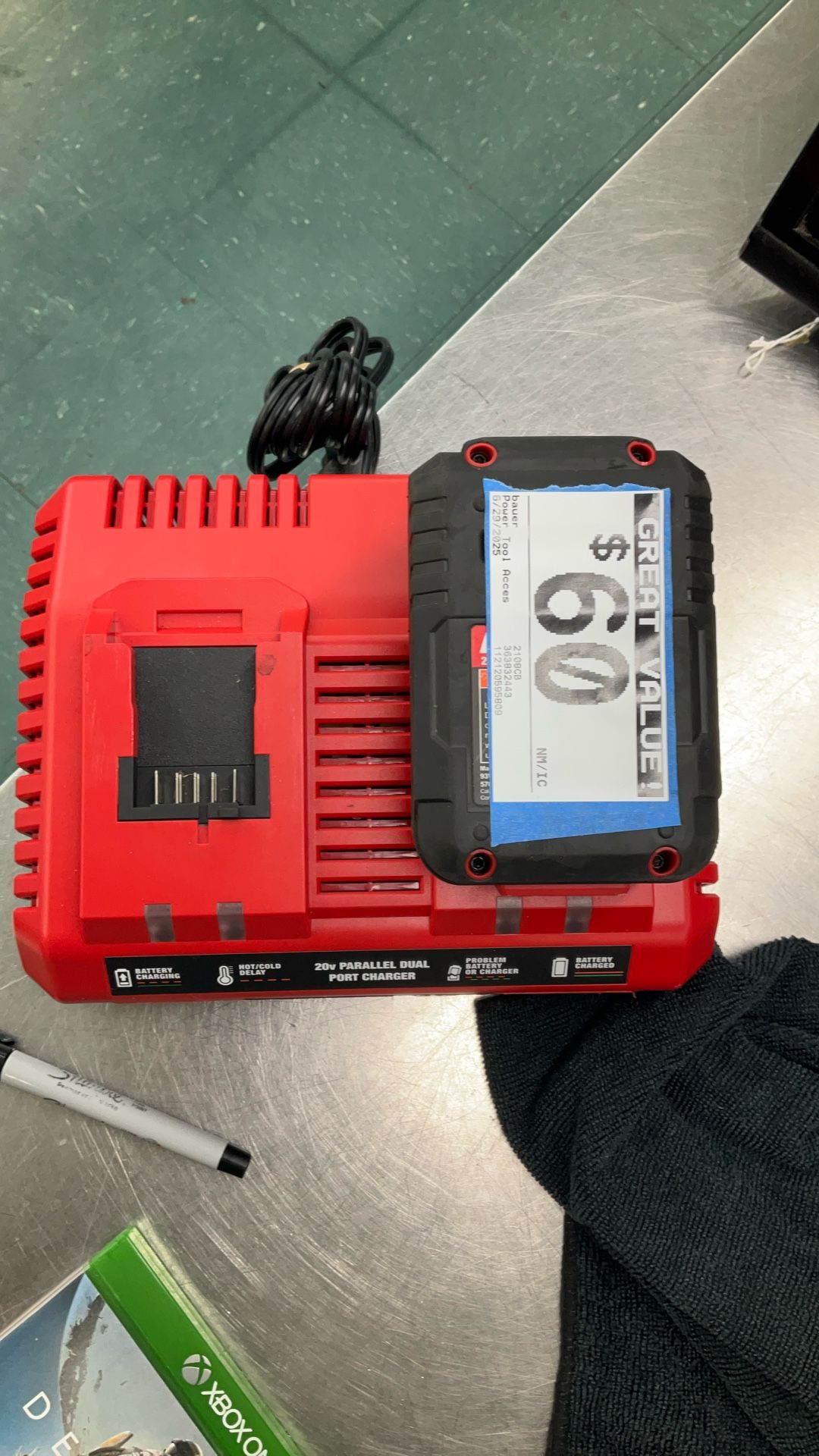 BATTERY AND CHARGER