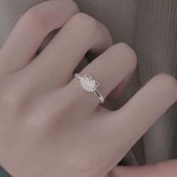 Ben‘s destiny year little tiger adjustable index finger ring student