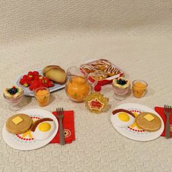 American Girl Doll Brunch Set
