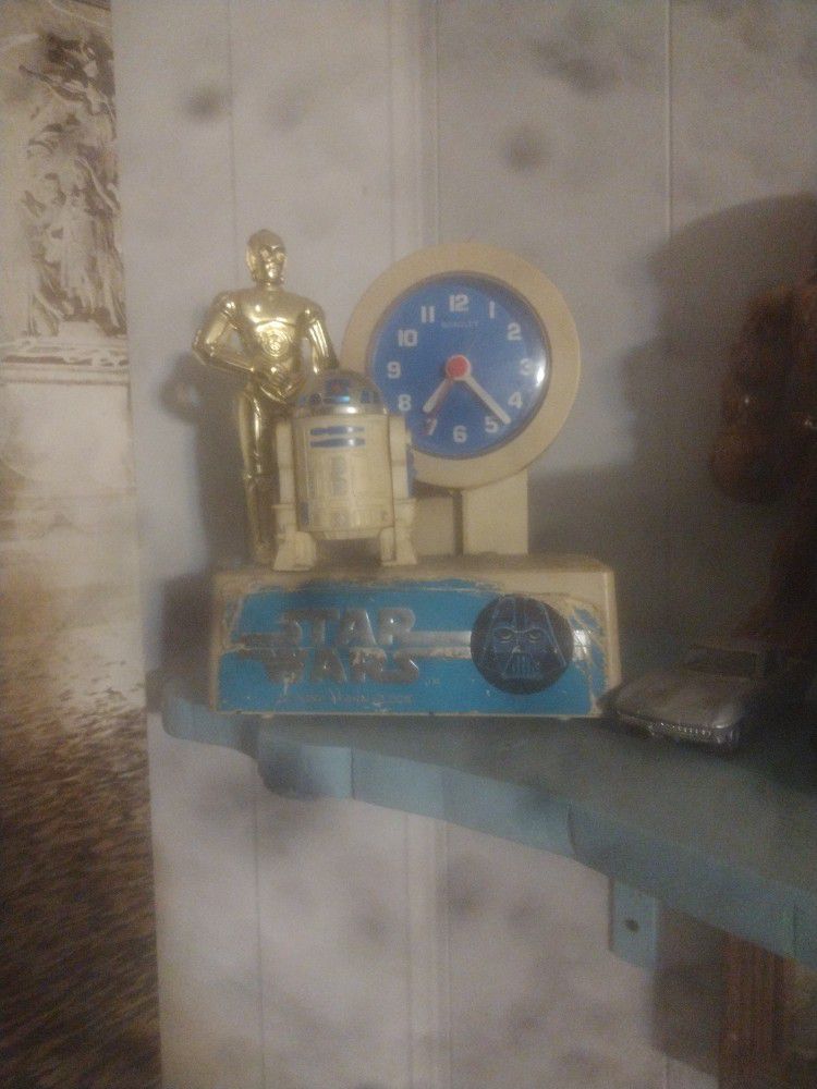 1979 Bradley Star Wars Talking Alarm Clock